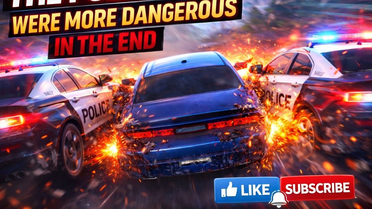 THE POLICE WERE MORE DANGEROUS AT THE END😰😱