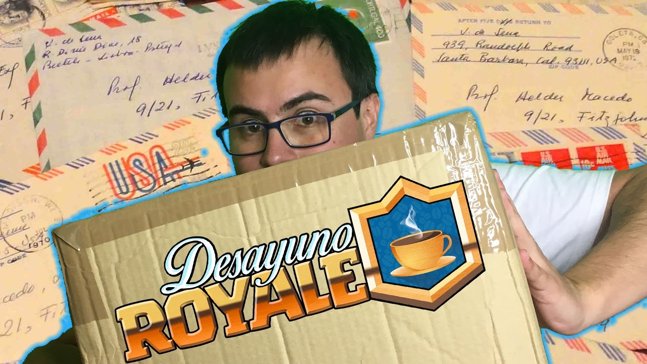 ¡¡¡LA CAJA!!! Abriendo vuestras cartas | Desayuno Royale con TheAlvaro845 | Español