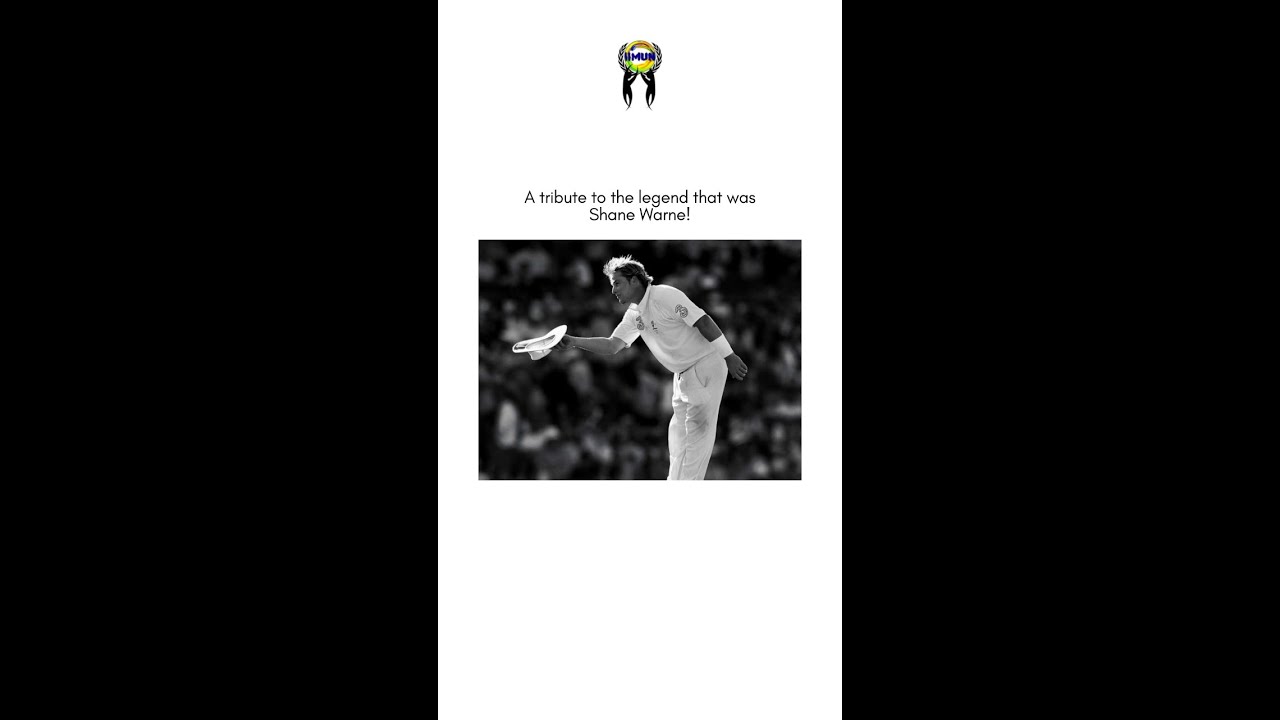 In the IPL edition of I.I.M.U.N.&rsquo;s One World we pay tribute to the legend that was Shane Warne!