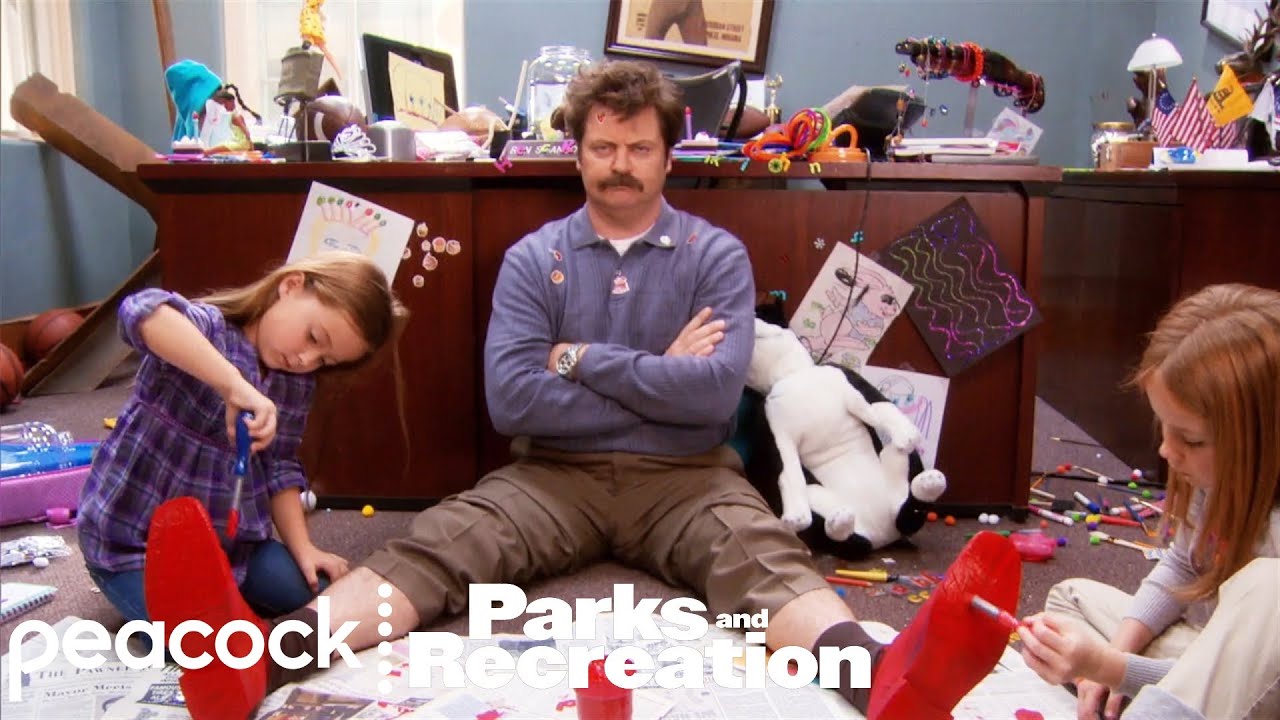 Ron the Babysitter | Parks and Recreation