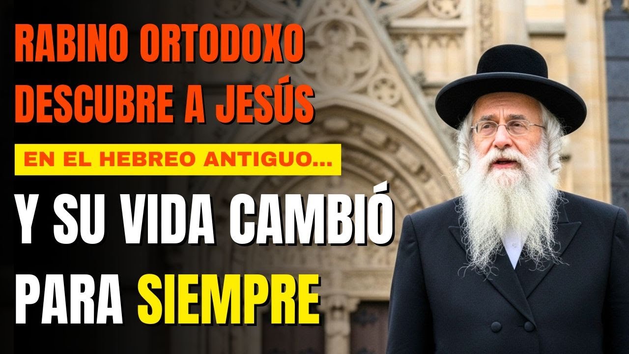 ¡IMPACTANTE! RABINO encuentra a Jesús mientras estudiaba hebreo antiguo