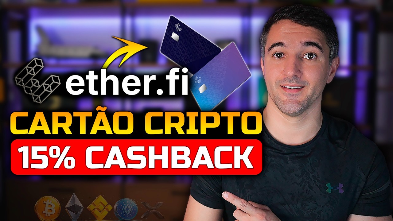Cart&atilde;o EtherFI com 15% de CASHBACK | Usei na pr&aacute;tica