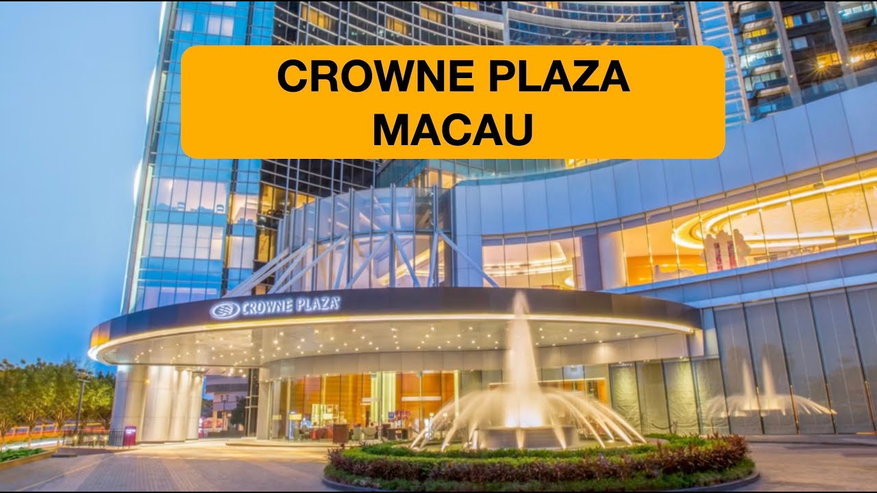 WELCOME TO CROWNE PLAZA MACAU #macau