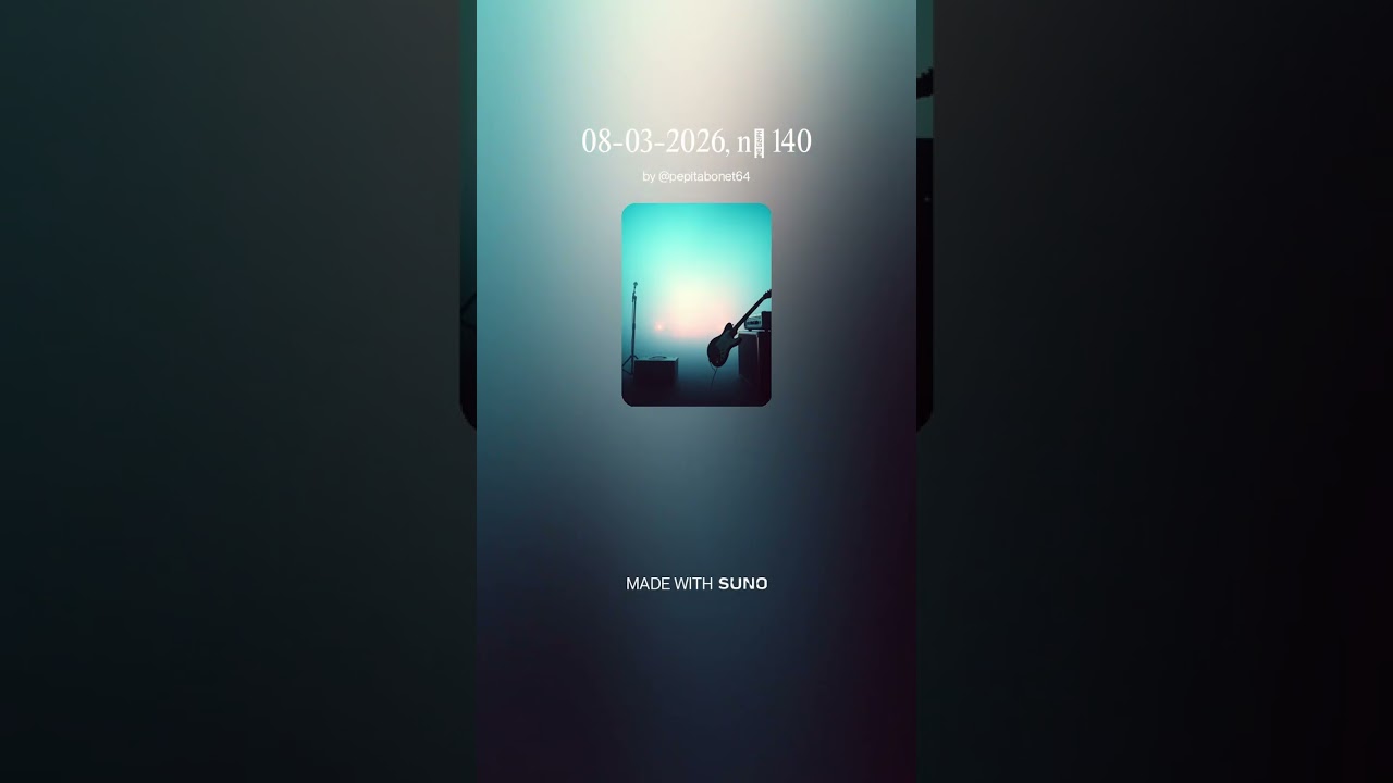 08 03 2026, nº 140 #suno #music