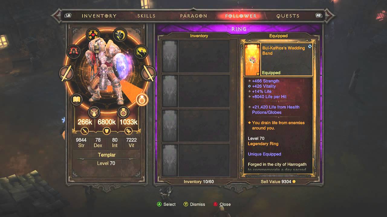 Diablo 3 ROS Console Tips and settings...Also a little Rant.