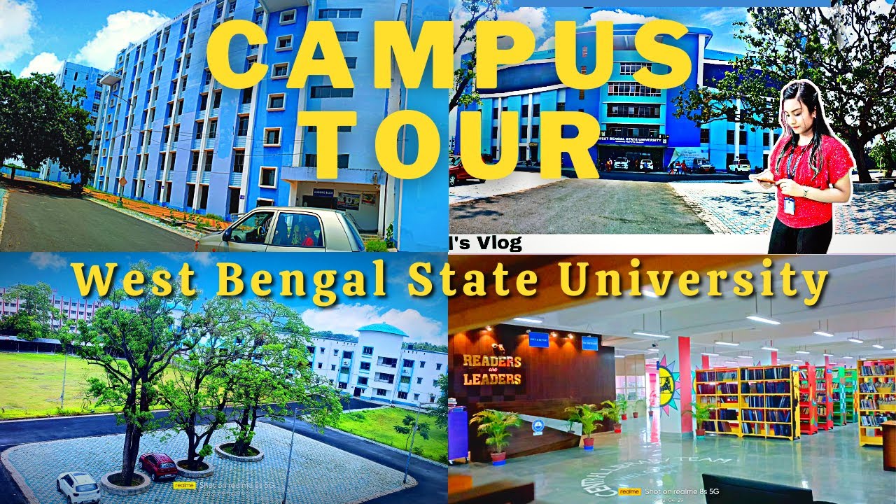 West Bengal State University Campus Tour | A day in my life at State University | Art Gallery | WBSU