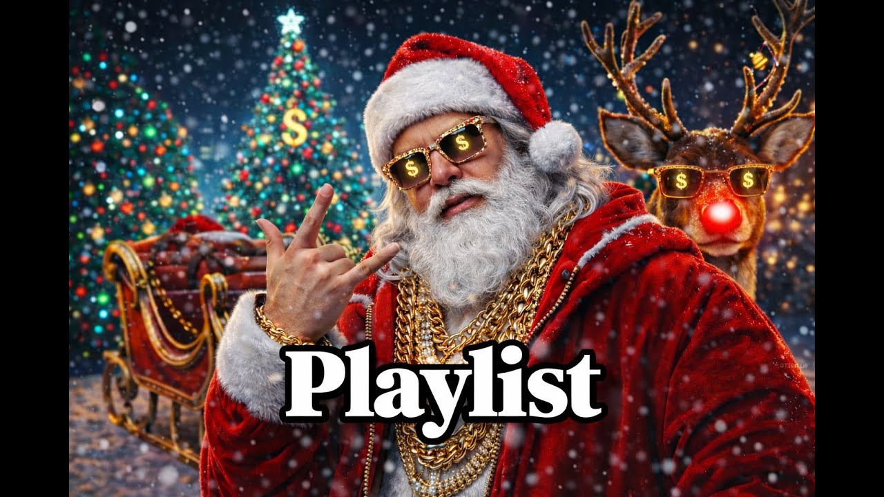 🎄 Santa Hip-Hop Christmas Playlist | 신나는 가족용 캐롤 20곡 | Ho Ho Hype & Gift Drop