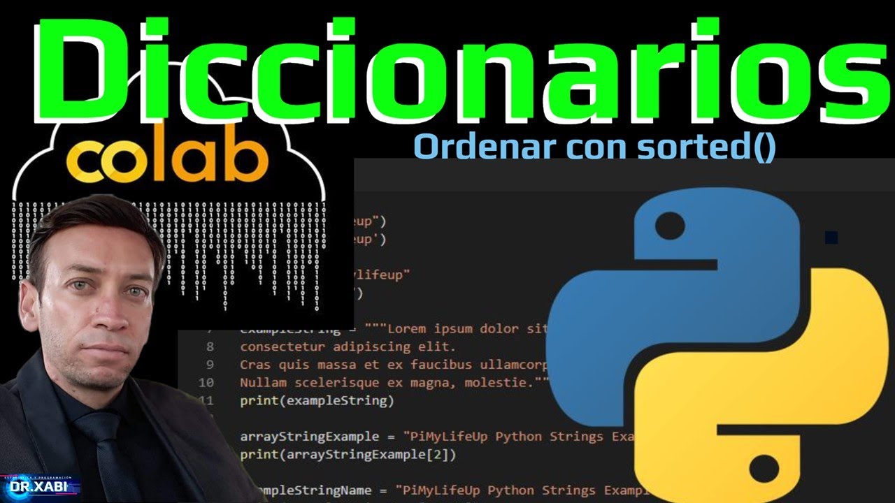 Cómo Ordenar Diccionarios con .sorted() y Lambdas en Python (Google Colab)