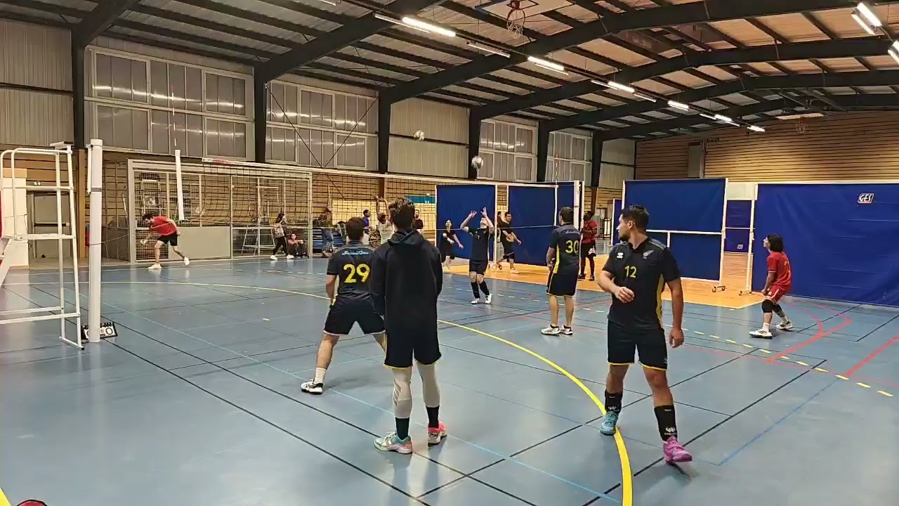 Match volley chasse sur Rhône VS YMCA (Villeurbanne)