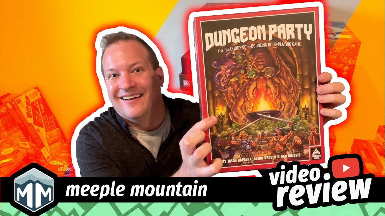 Dungeon Party - How to Play & Review - Boardgame Brody