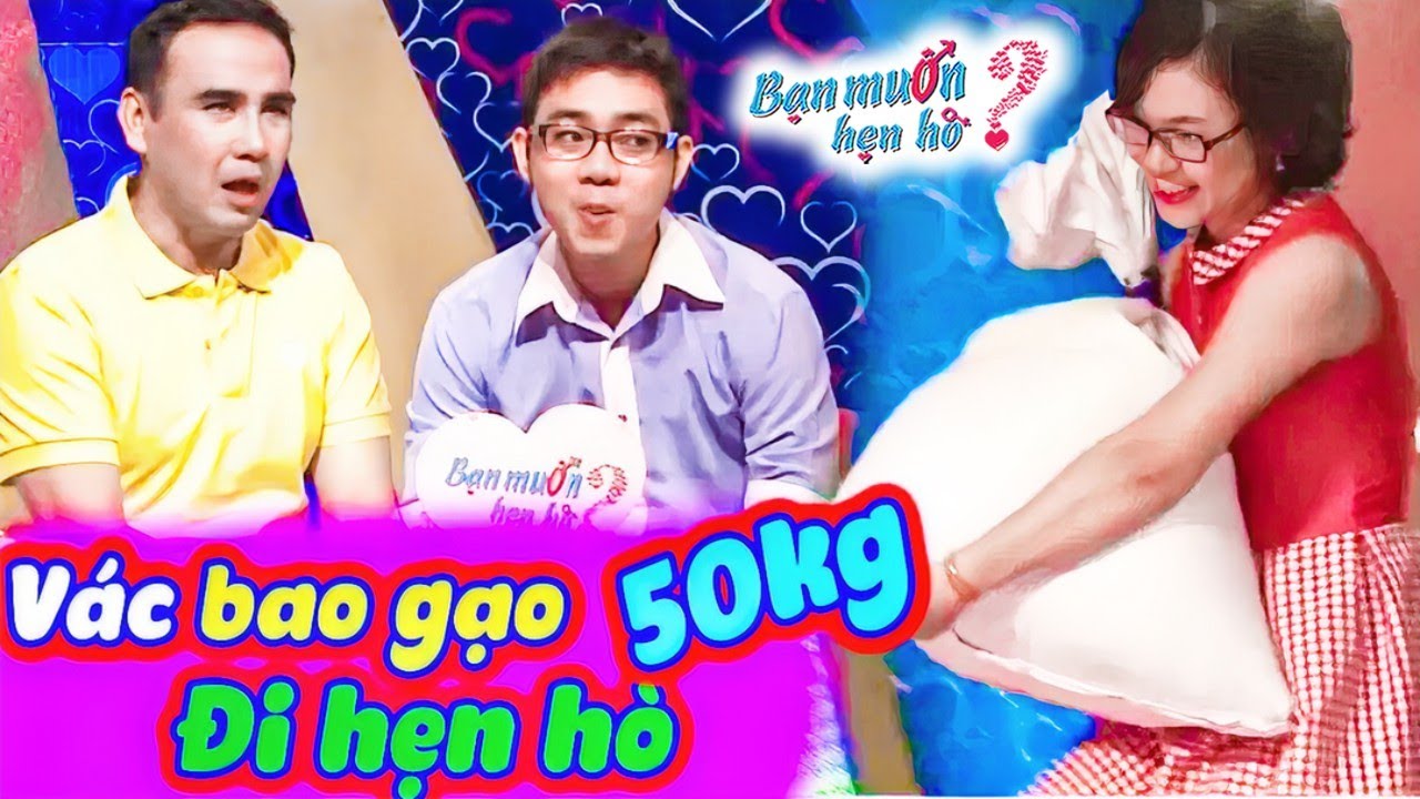 😱 Cô gái bá đạo VÁC BAO GẠO 50KG lên thử lòng bạn trai khiến MC Quyền Linh cười bò 🤣 Bạn Muốn Hẹn Hò