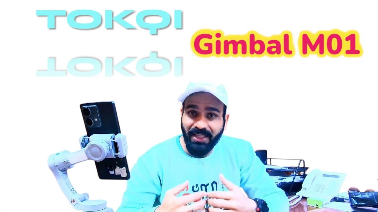 TOKQI Gimbal M01 unboxing and how to use... #gimbal #gimbalsmartphone #gimbalstabilizer #stabilizer