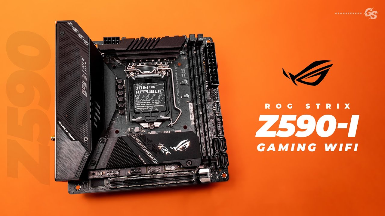 ASUS ROG STRIX Z590-I GAMING WIFI - First Look and Overview