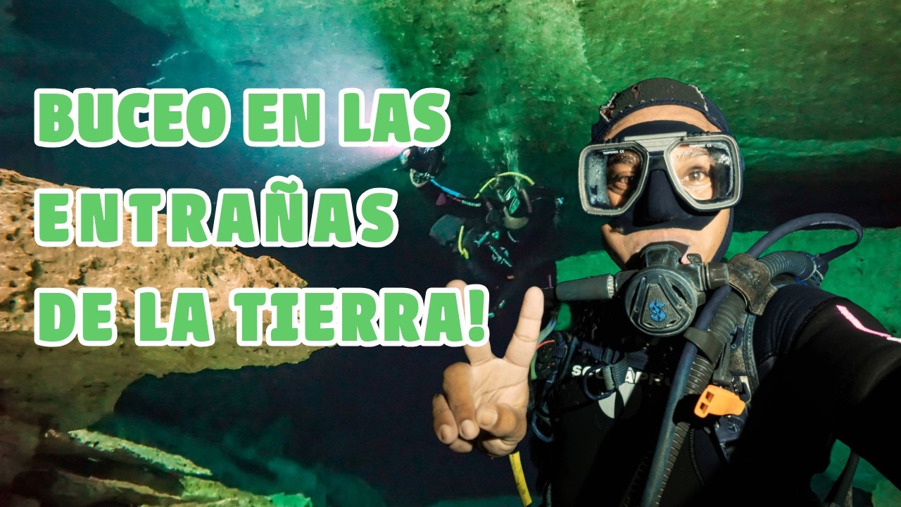 Buceo en Cenote Chikin-Ha I Playa del Carmen I Scuba Diving cenote!