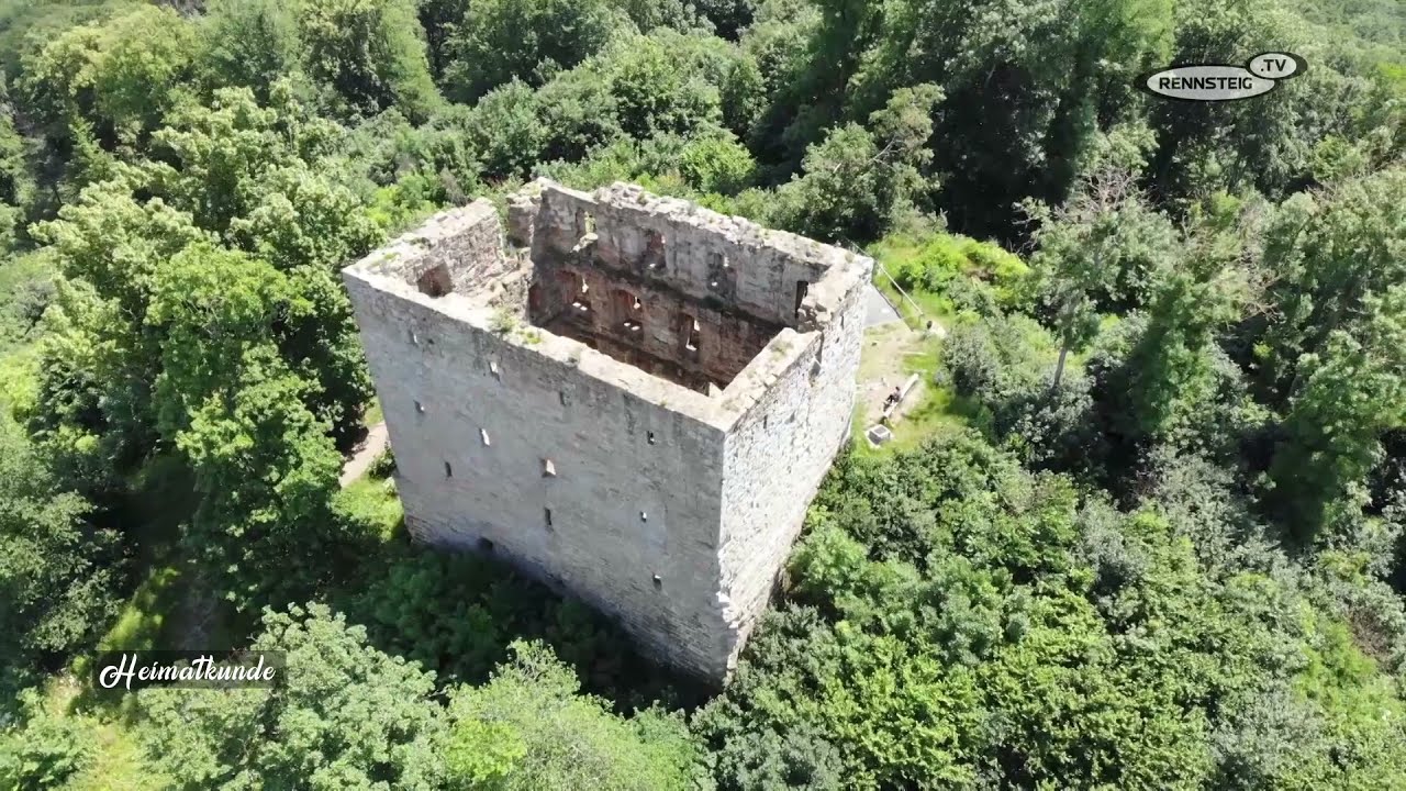 Heimatkunde – Burgruine Straufhain