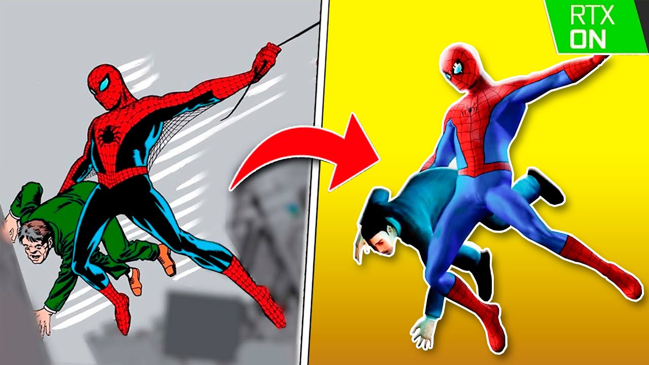 Recree COMICS pero con RTX