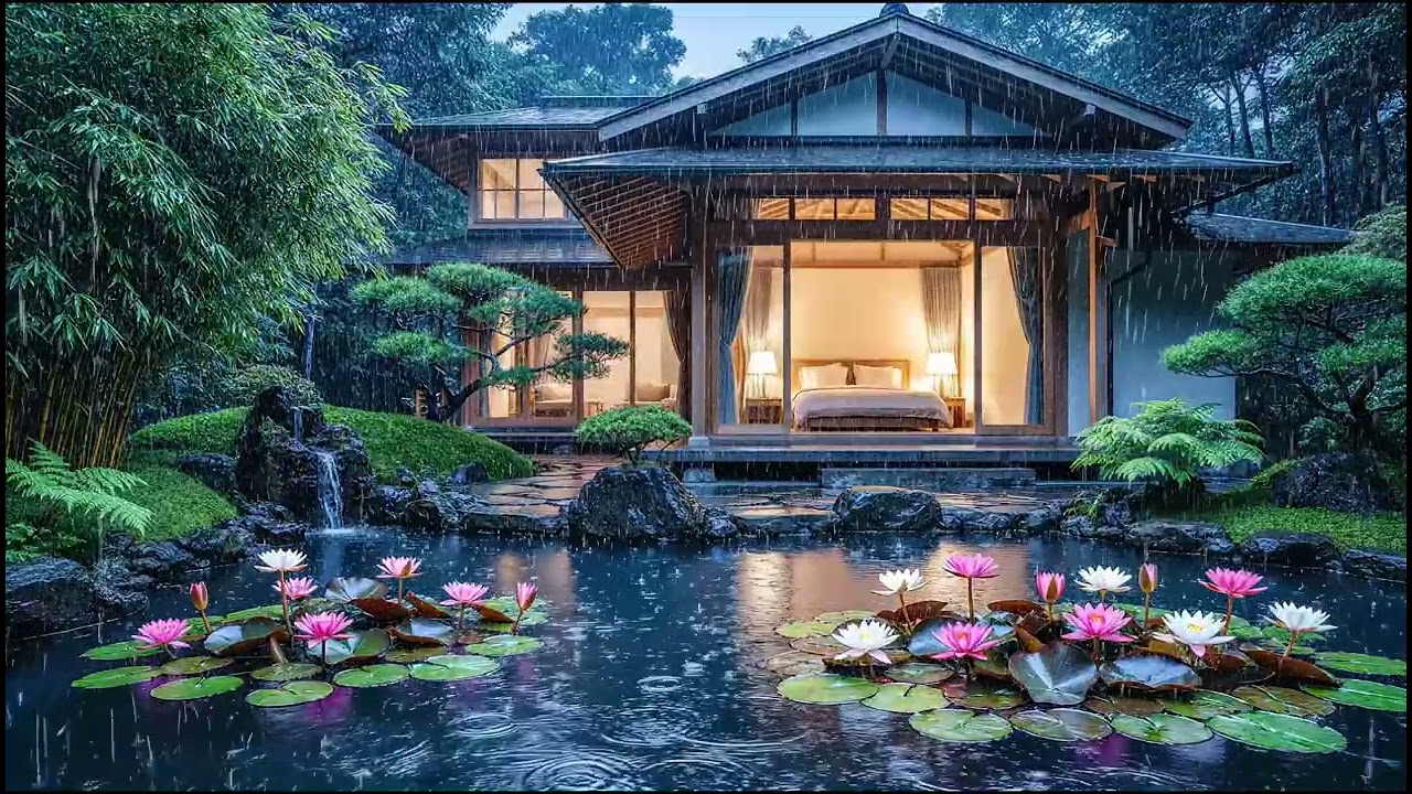 Relaxing Rain Sounds for Deep Sleep | Soft Rain to Calm Your Soul