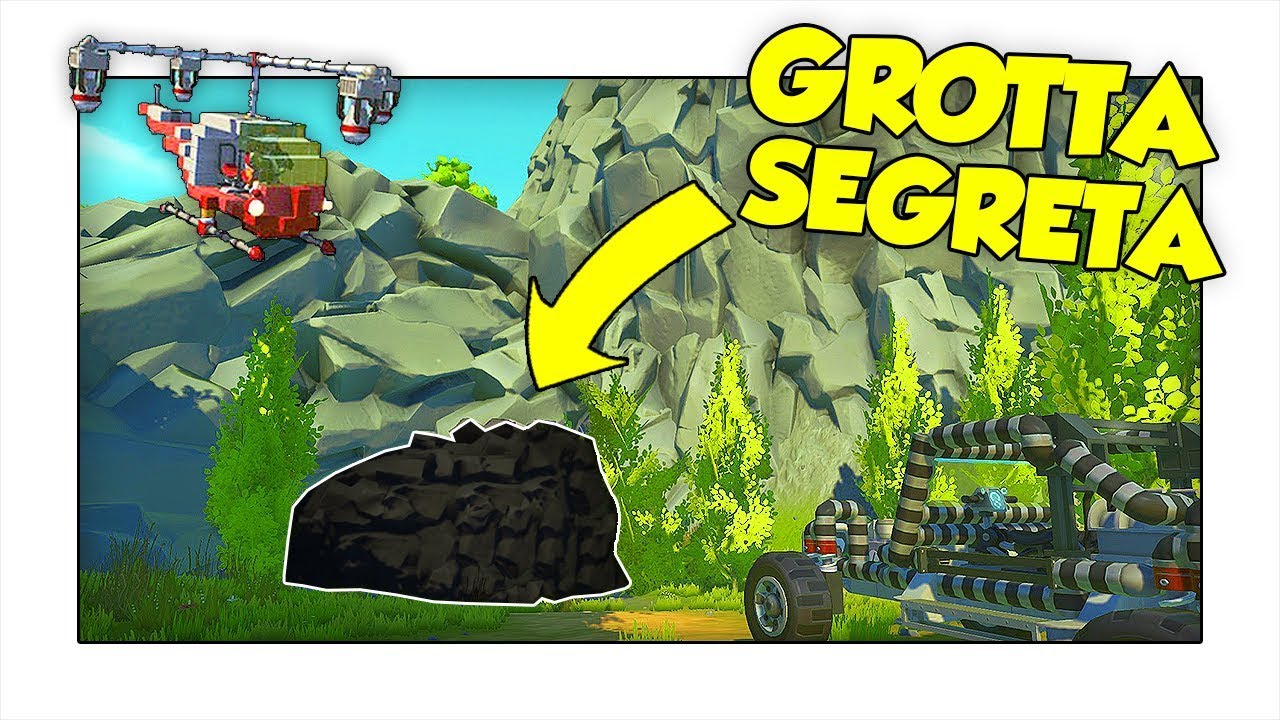 IL LABORATORIO NELLA CAVERNA SEGRETA SOTTO LA MAPPA! - Scrap Mechanic ITA