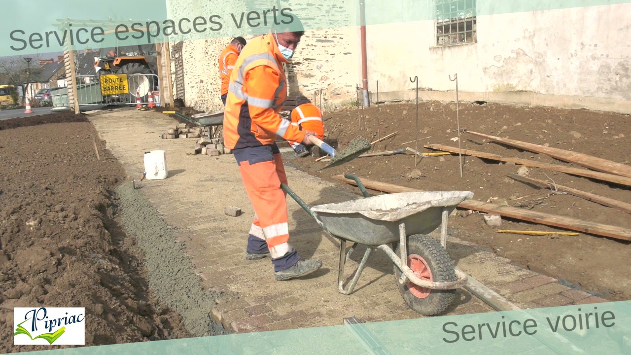 Travaux d'embellissement du Bourg de Pipriac