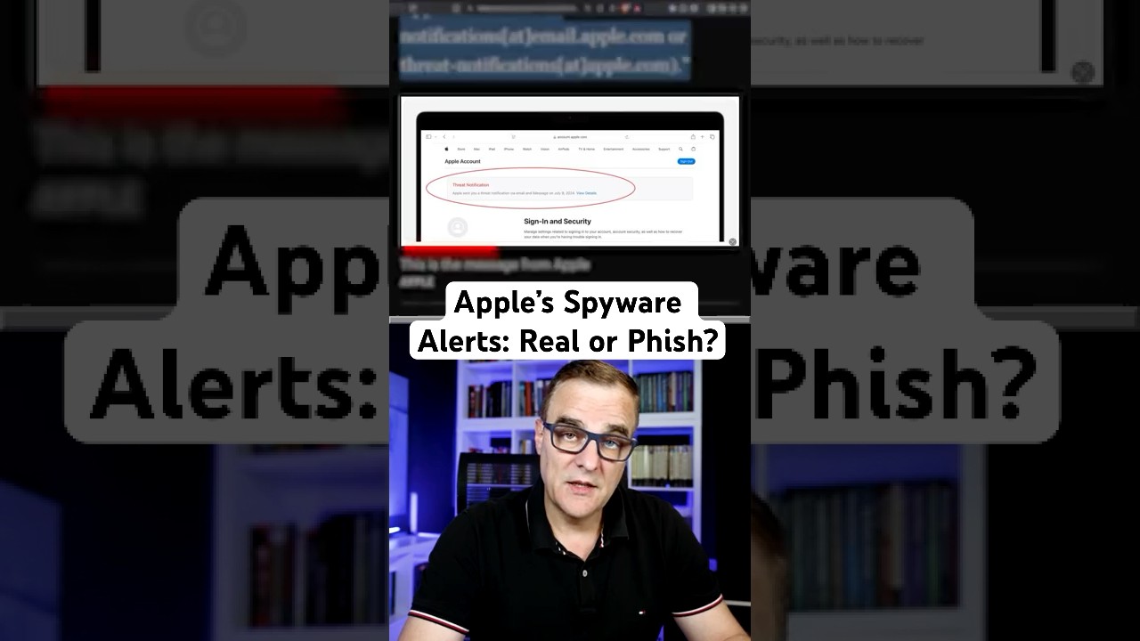 Apple&rsquo;s Spyware Alerts: Real or Phish?