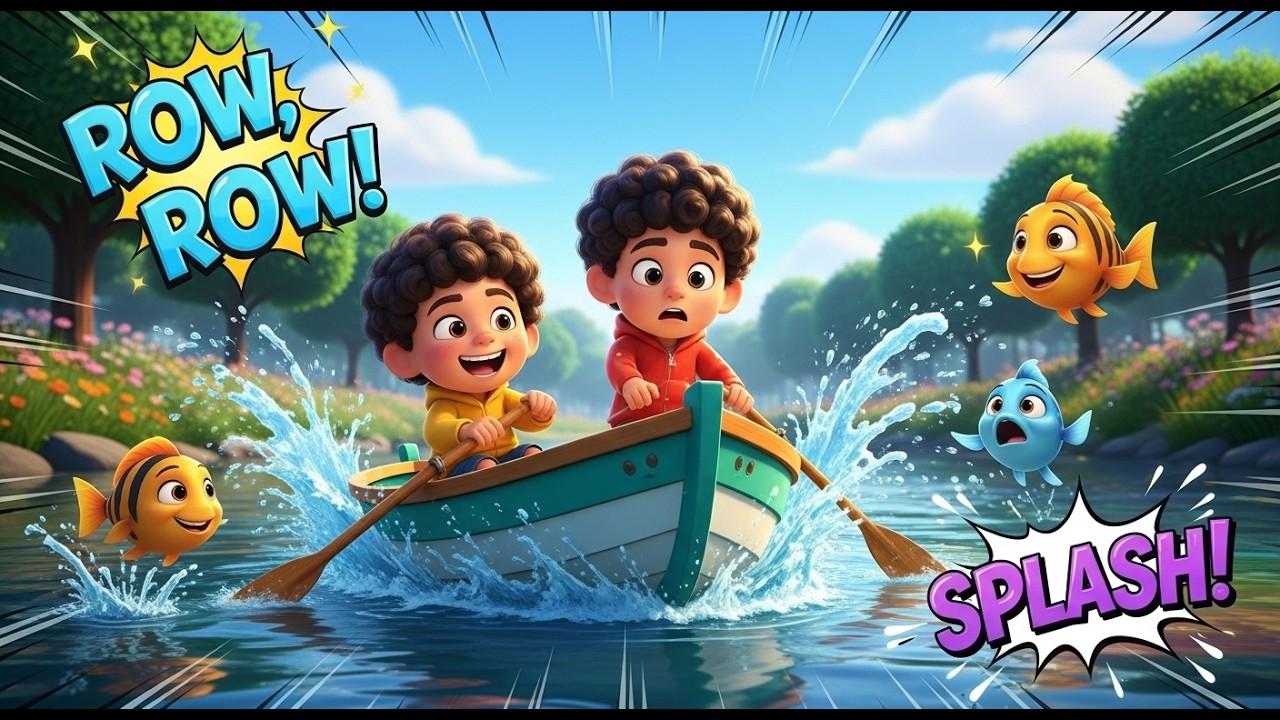 Row Row Row Your Boat + Top Toddler Songs Compilation | TIKI FUN KIDS