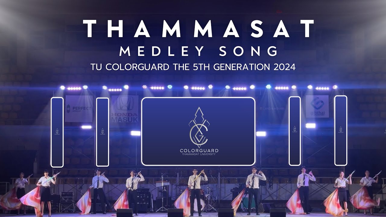 TU COLORGUARD THE 5TH GENERATION “เมดเล่ย์เพลงเชียร์ธรรมศาสตร์” at SCI-TU Reunion 2024 คิดถึง..วิดยา