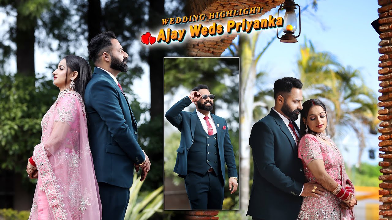 Ajay Weds Priyanka 💏 LATEST WEDDING HIGHLIGHTS 2023 AKASH STUDIO 9876109683