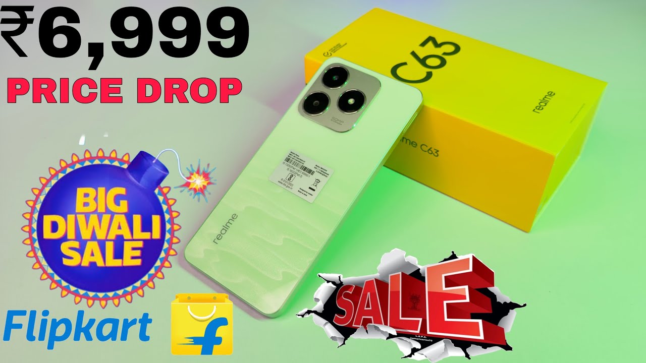 Realme C63 Heavy Discount in Flipkart Big Diwali Sale 2024 Full Unboxing & Details