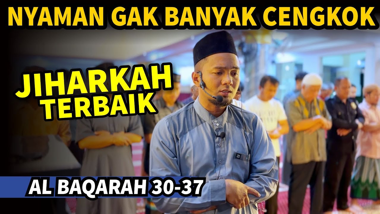 Gak banyak Cengkok.. Jiharkah Merdu dari Imam Indonesia | Surah Ali Imran Ayat 30-37