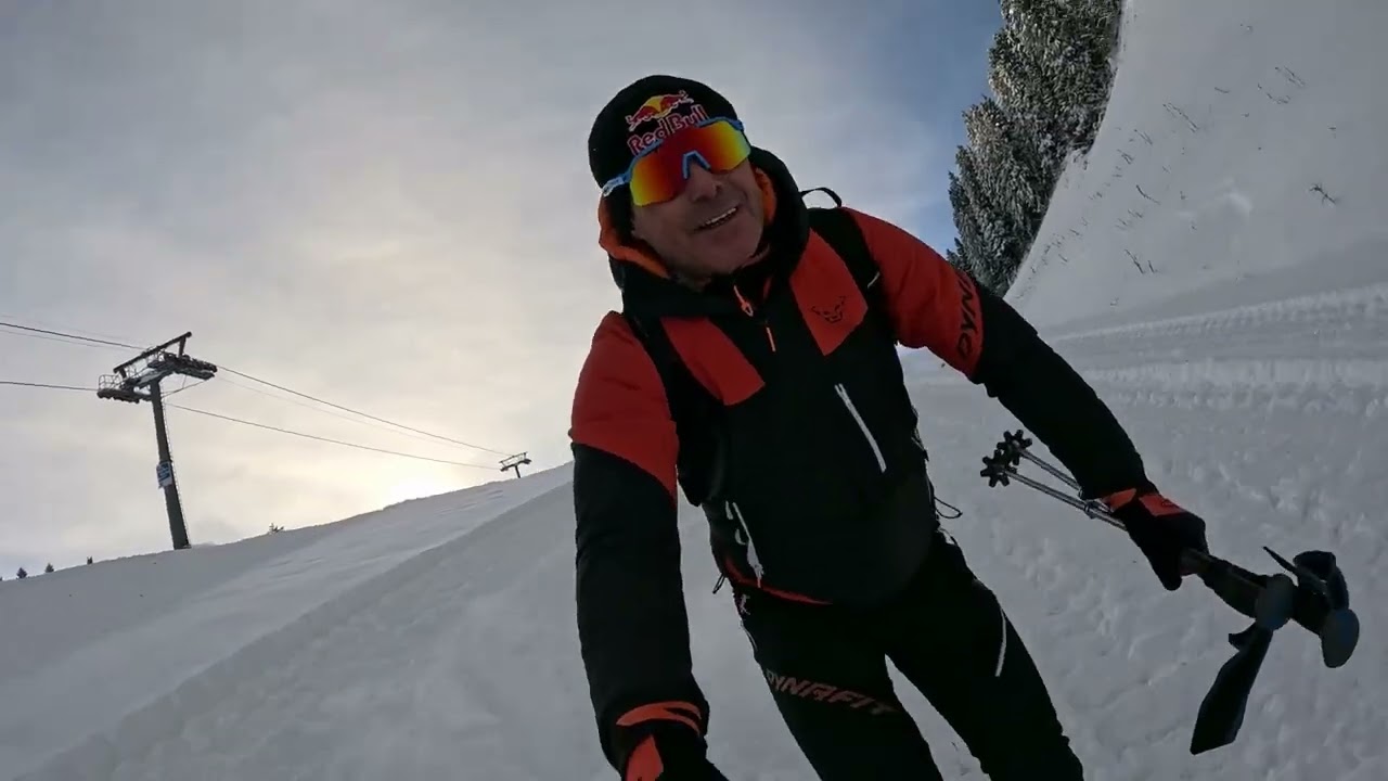 Hoch Ybrig * ski tour + ice bath *  -15c   23. 11. 2025