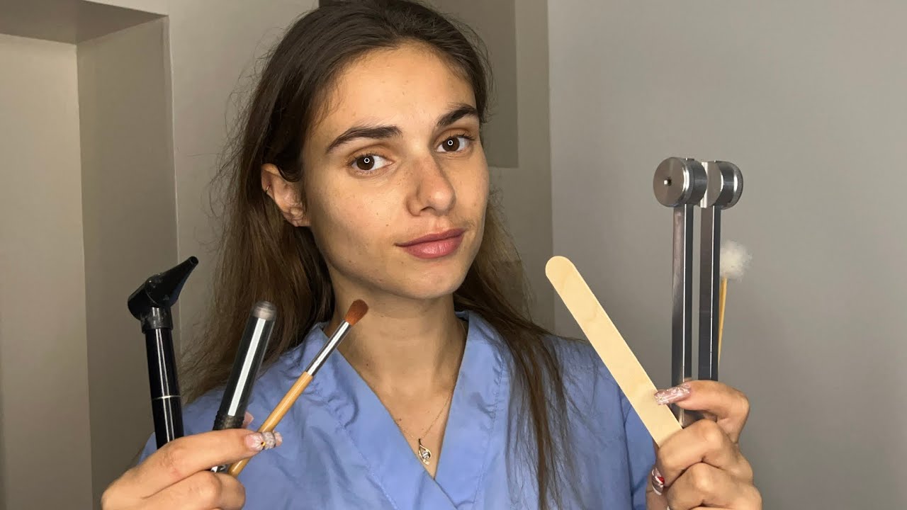 [ASMR RP] CRANIAL NERVE EXAMEN FR