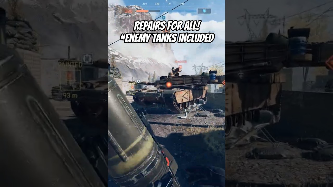 Tanks hate this simple trick. Funny Engineer Class Moment in Battlefield 6! 
