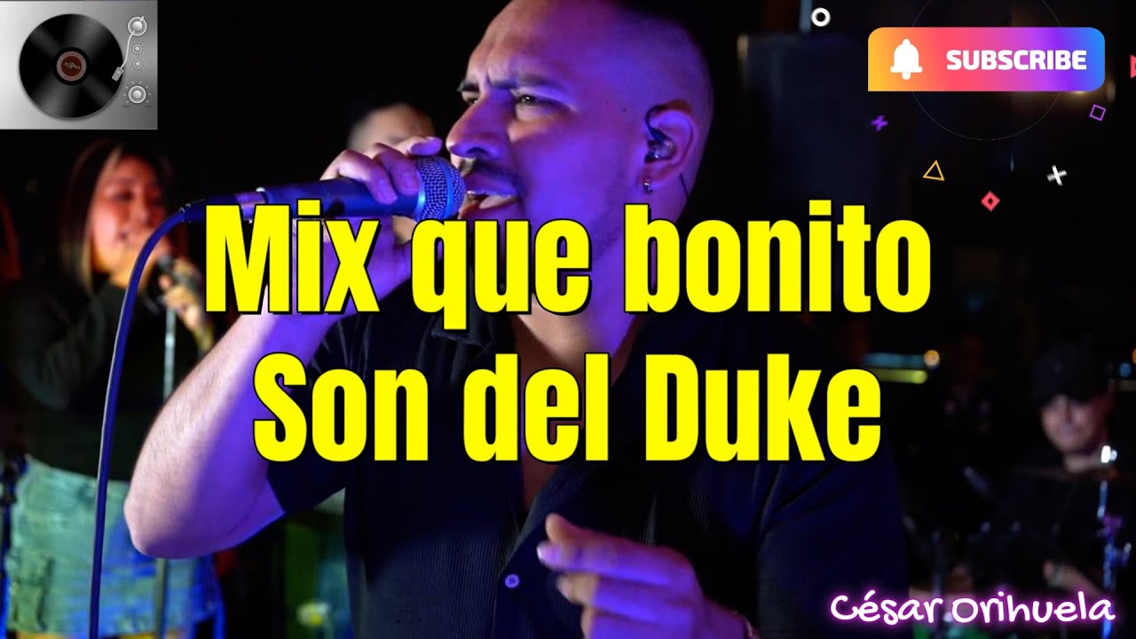 mix que bonito son del duke karaoke