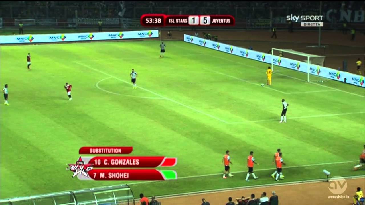 Juventus vs Indonesia 8-1 (07/08/2014)