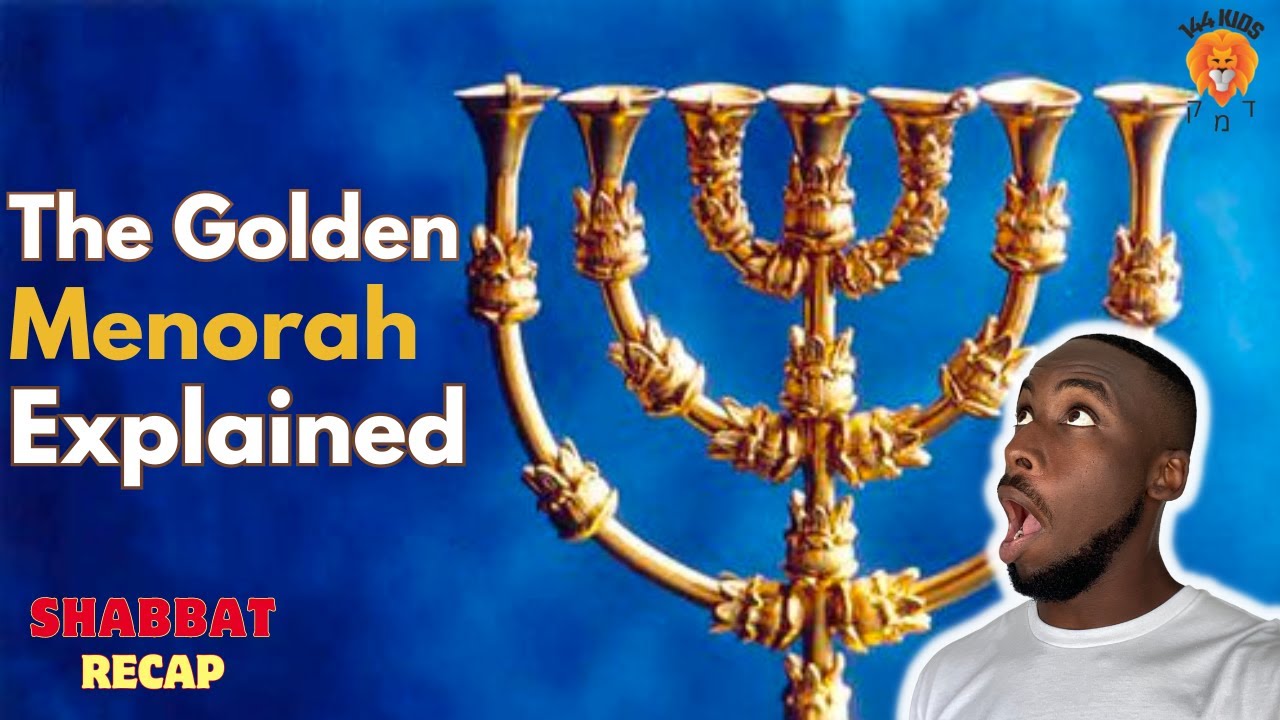 The Tabernacle for Kids: Golden Menorah Explained #lampstand #candlestick #hannukah