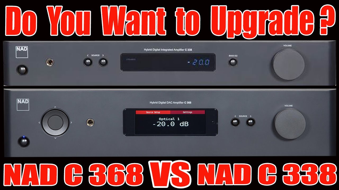 NAD C 368(80 watts) vs NAD C 338(50 watts) With KEF LS50 Meta. Do You Need Extra Power?