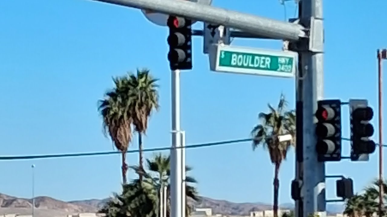Today on the menu. Boulder highway Las Vegas.
