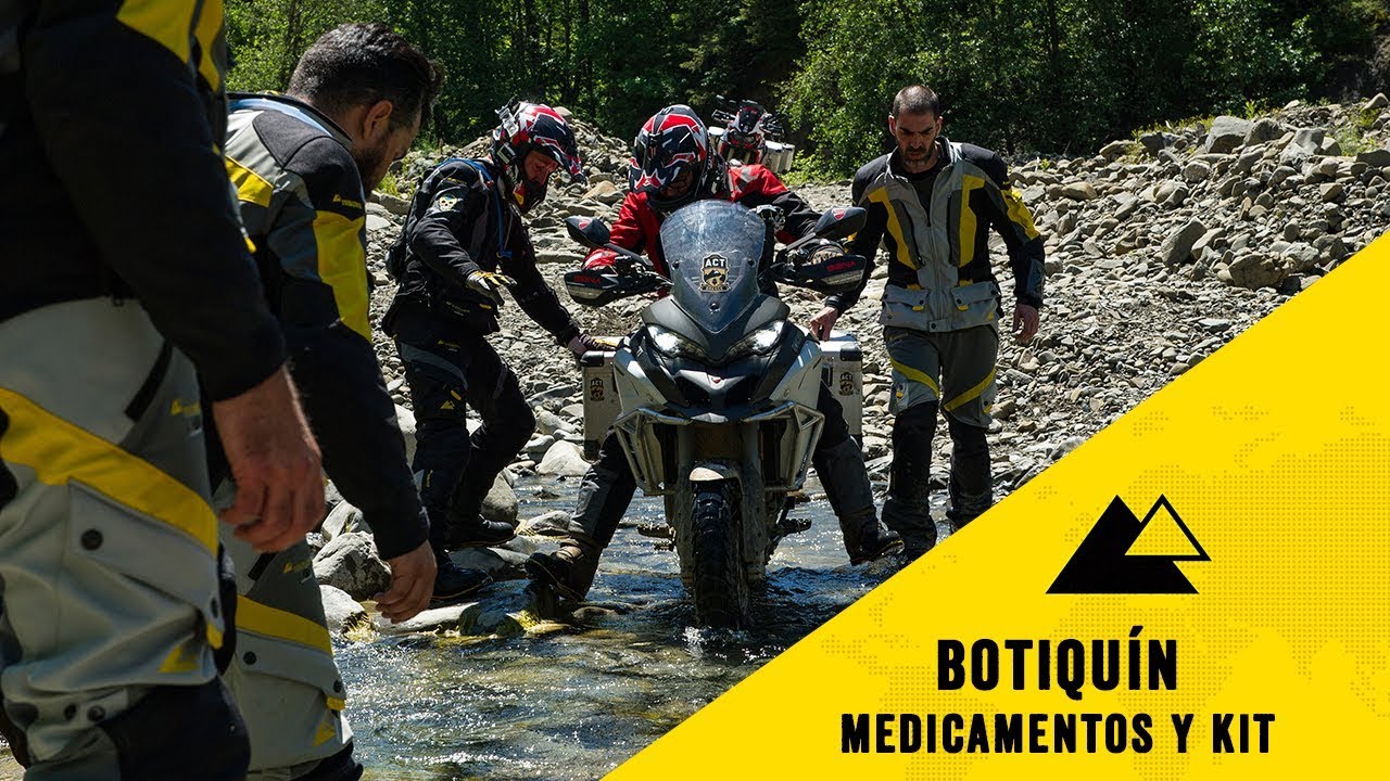 Prepara tu viaje en moto (8/14) - Botiquín: Medicamentos y kit de primeros auxilios
