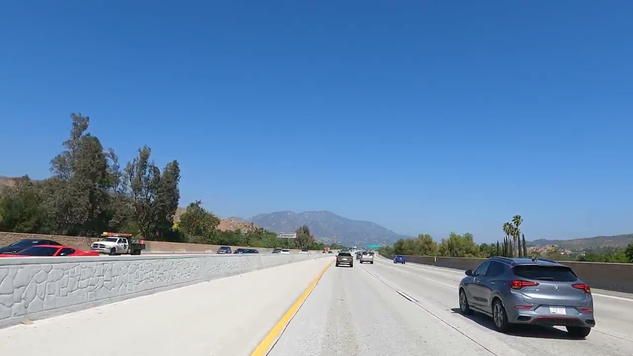Driving from the 210 East to the 605 South (Sylmar to Pico Rivera)