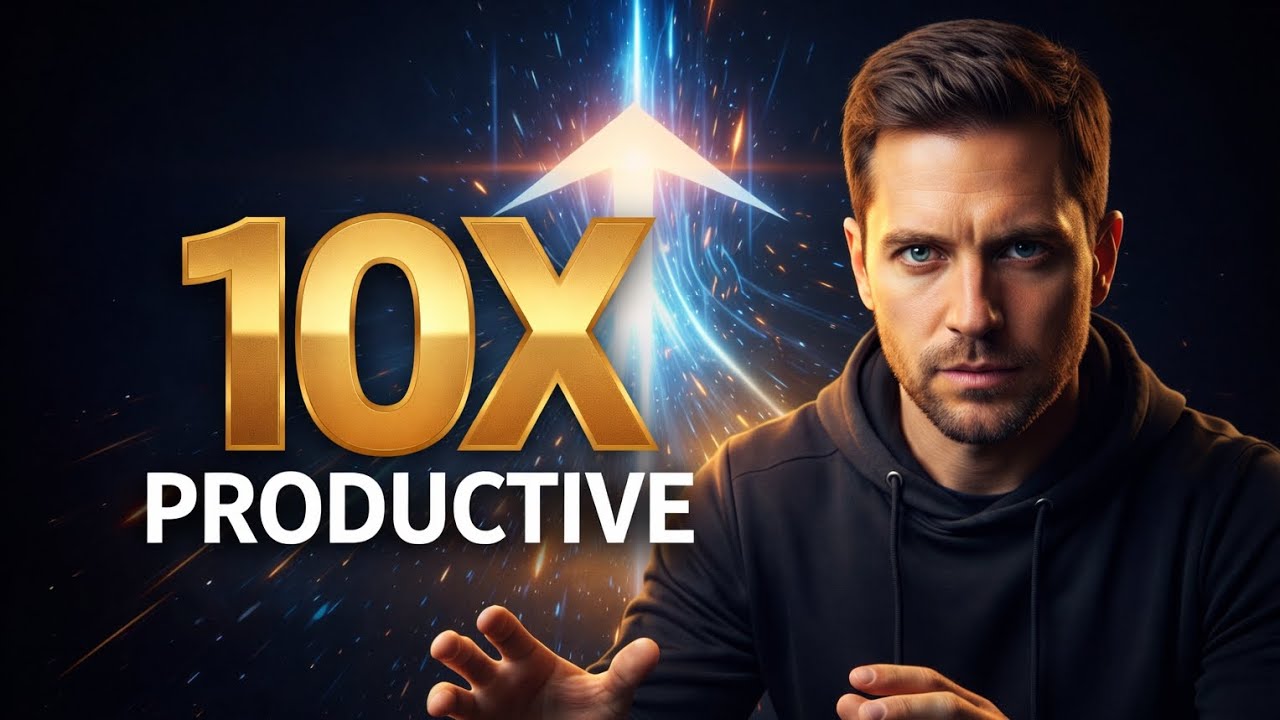 How to Become 10x More Productive #bemoreproductive 