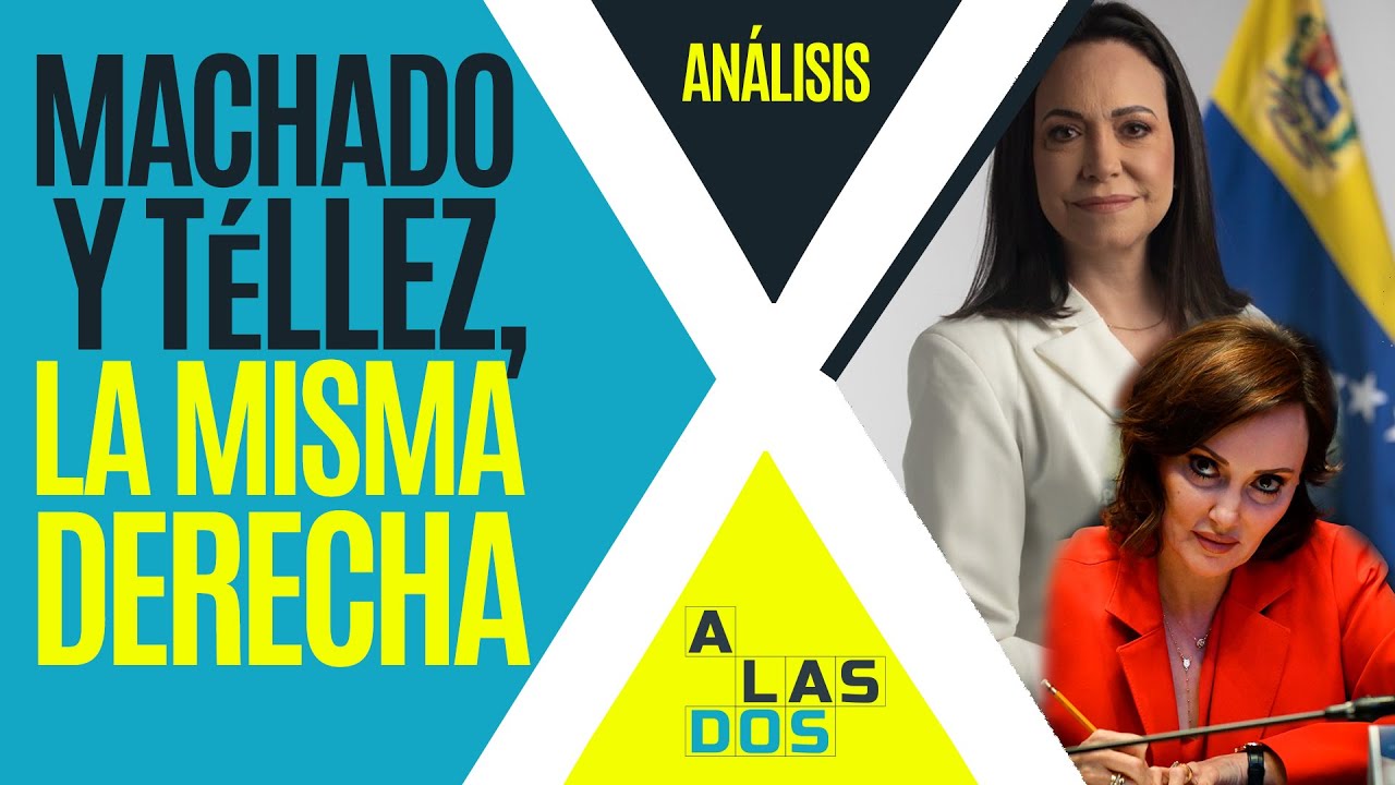 #Análisis ¬ Lilly Téllez y Corina Machado, la derecha que reza por la “ayuda” de EU
