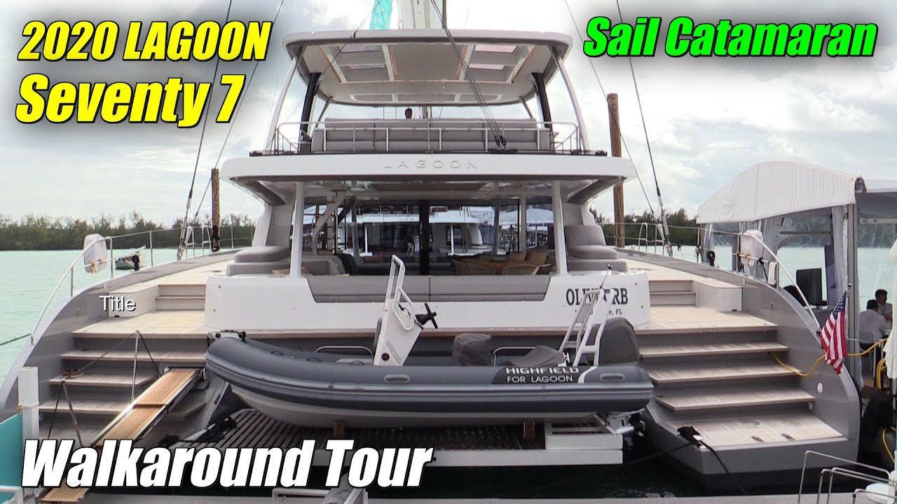 2020 Lagoon Seventy 7 Sail Catamaran - Walkaround Tour - 2020 Miami Boat Show
