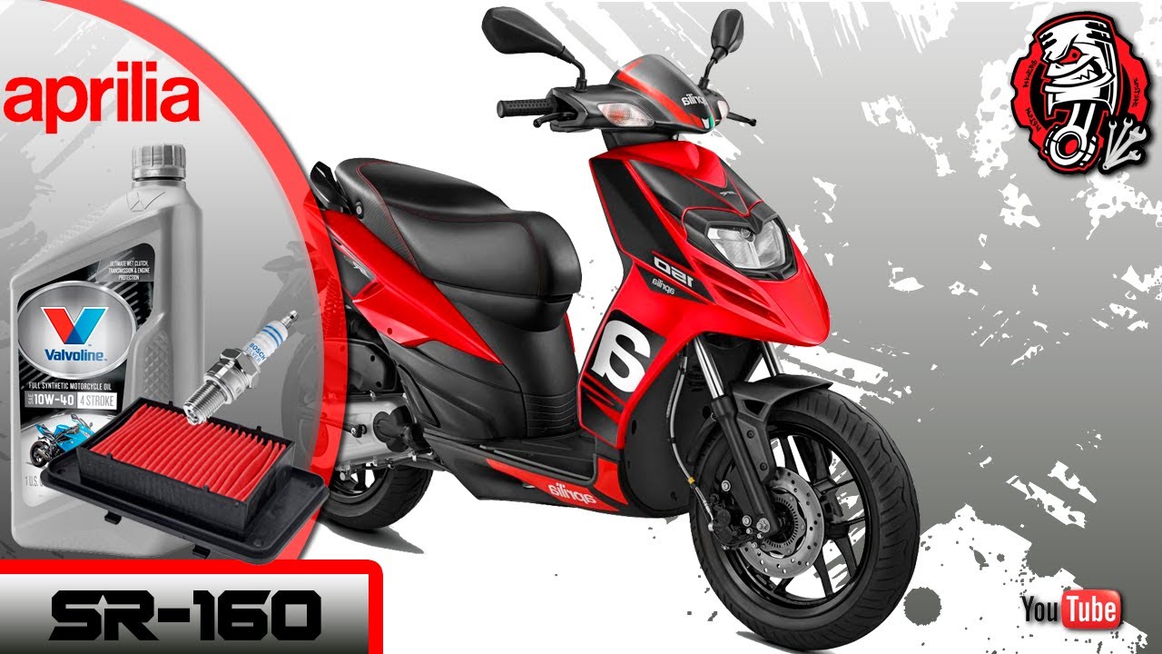 682 APRILIA SR-160 COMO HACER LA AFINACIÓN