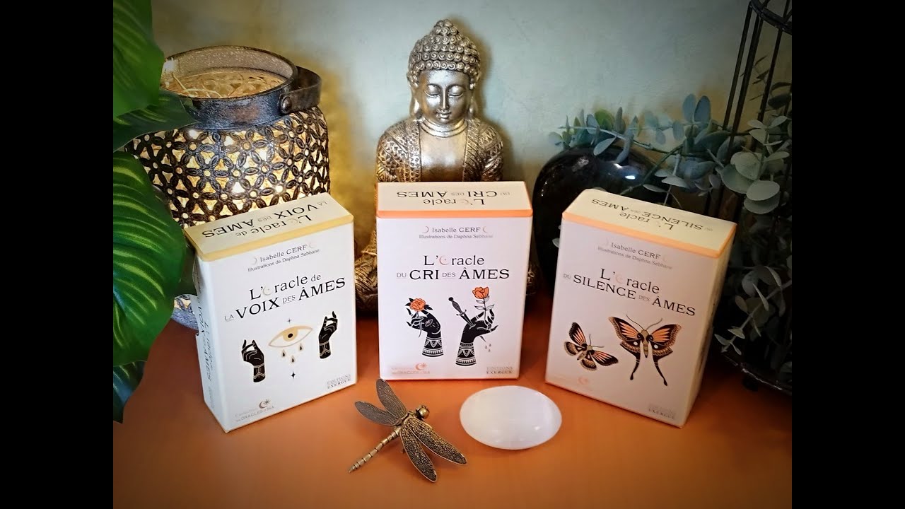 😲📢🫢⚪ But de chaque coffret Oracle de la VOIX des Âmes - du CRI des Âmes & du SILENCE des Âmes