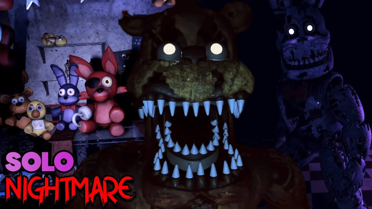 Forgotten Memories - Pizzeria - Nightmare - Solo [Full Walkthrough] - Roblox