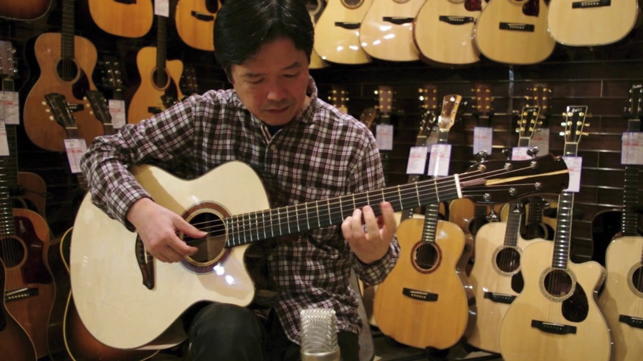 FUJII GUITARS SJ Cutaway A/BW - Dolphin Guitars / Player 古川忠義