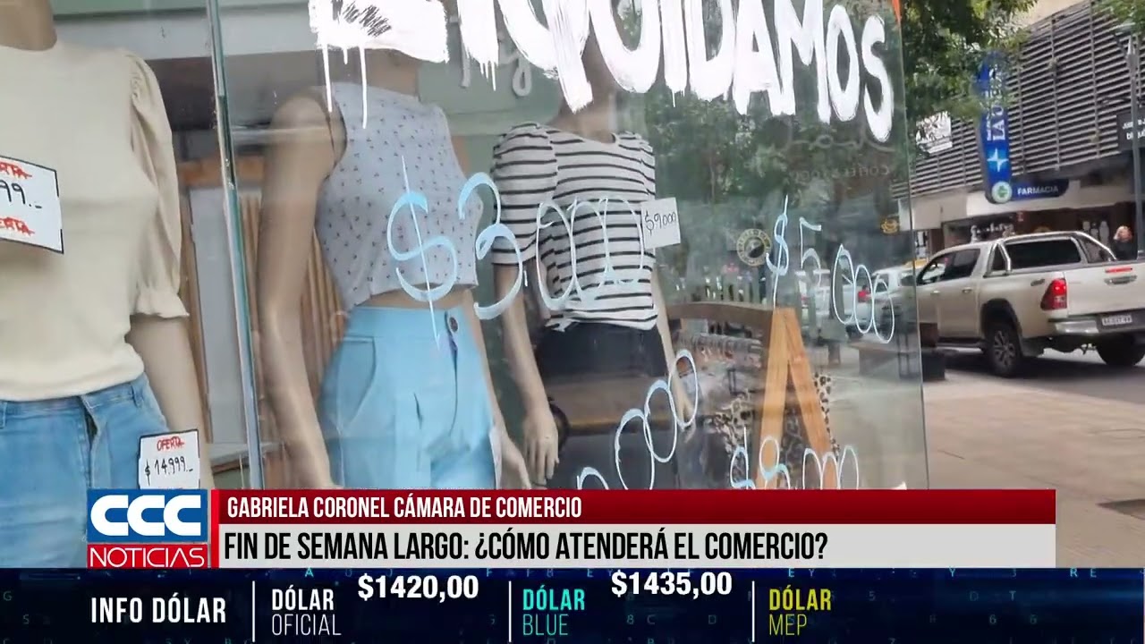 08 Confirman los horarios del comercio durante el fin de semana largo