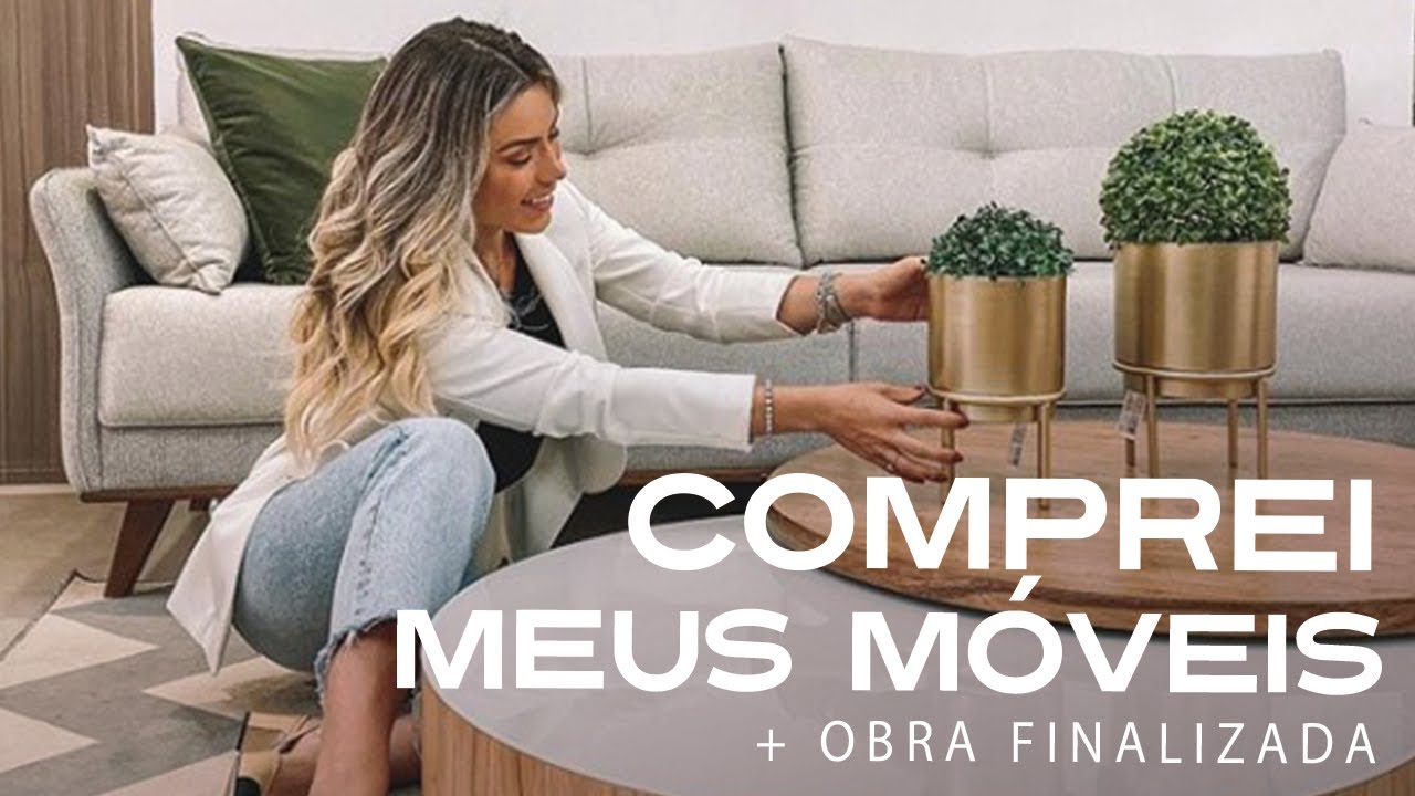 Diário da Reforma: Comprei meus MÓVEIS + FIM de obra!