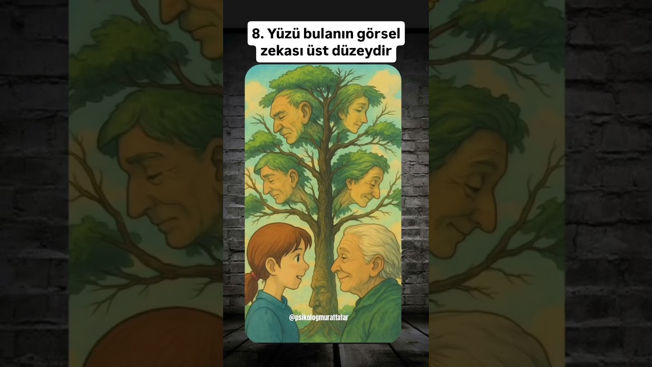 Тест визуального интеллекта! Смогли ли вы найти 8-е лицо на картинке?