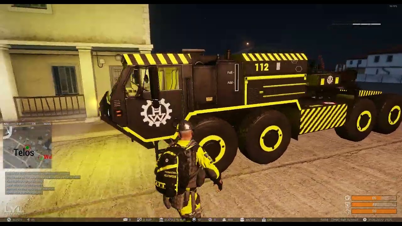 [LYL Arma 3 Altis RP] THW - LKW Einsatz